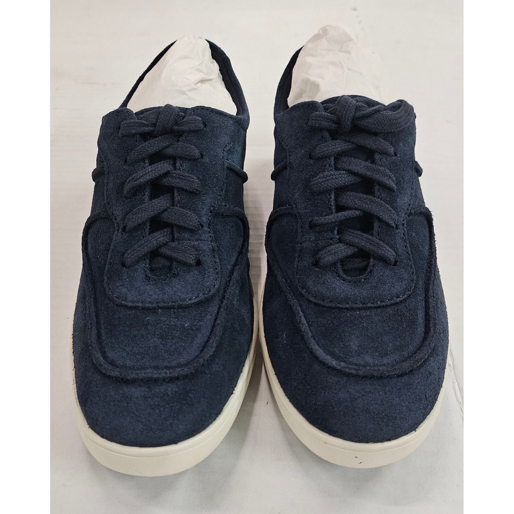 ED Ellen DeGeneres Akemi Navy Blue Bucato Suede Sneakers Womens Size 5M ED-AKEMI